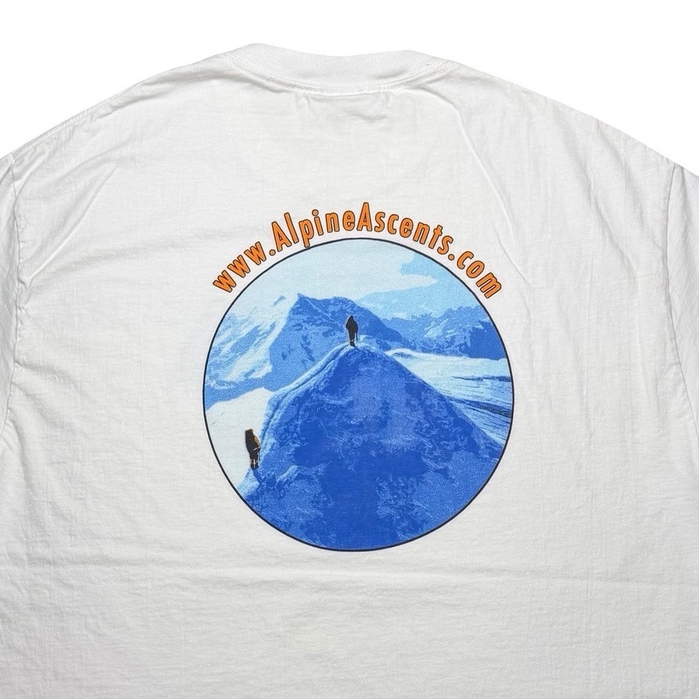 Vintage Alpine Ascents mountain hiker shirt